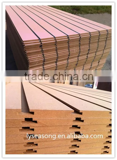 18mm Slat board with hooks and aluminum strips manufacturers from Shandong