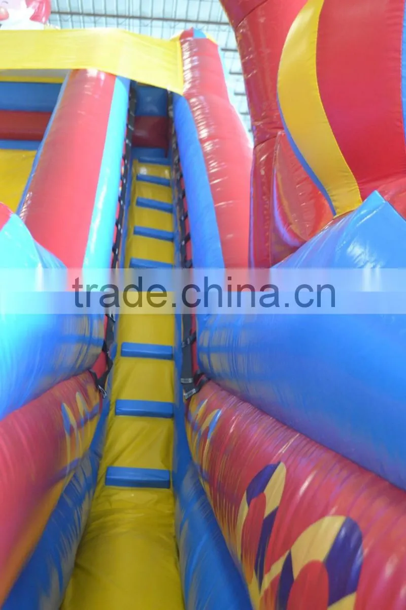 2016 Giant popular inflatable slide children slide for sale