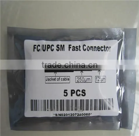 factory supply high quality fc fiber fast connector,fc/upc quick connector