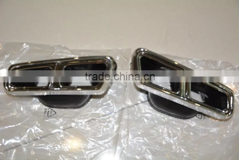 Muffler tail pipe tips for Mercedes Benz W212 E63 W222 AMG S65