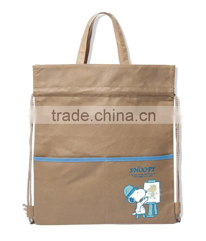 Marketing Non Woven Custom Drawstring Bag