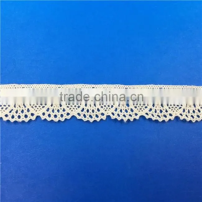 Wholesale High Quality H0666A Lace Ribbon,Crocheted Lace,100% Cotton Lace