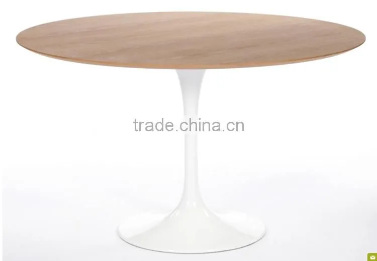 Eero Saarinen Tulip Style Round Wood Table Top for Sale