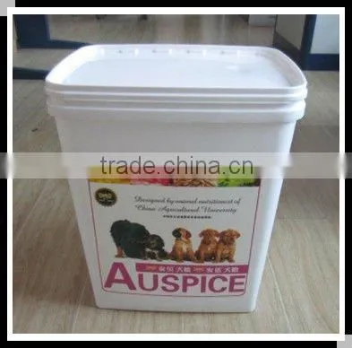 plastic pet food container