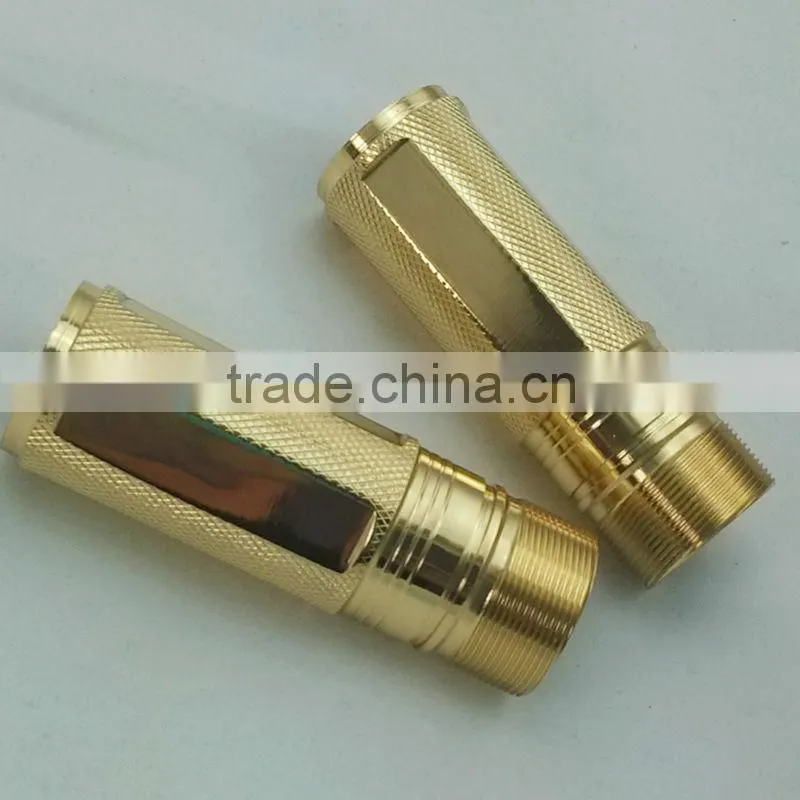 LED flashlight plating 24 k gold plating processing lighting equipment