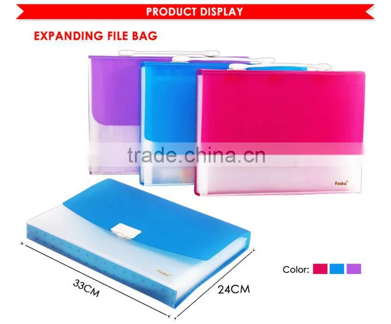A4 13 Layers Transparent Color Expanding File