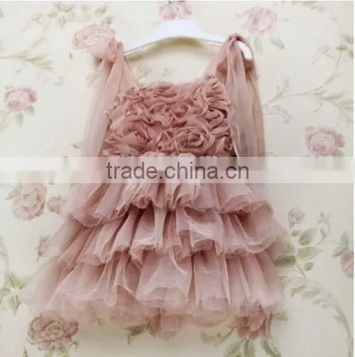 Elegant Baby Girls Party Wear Dress Good Material Baby Girls Party Wear Dress