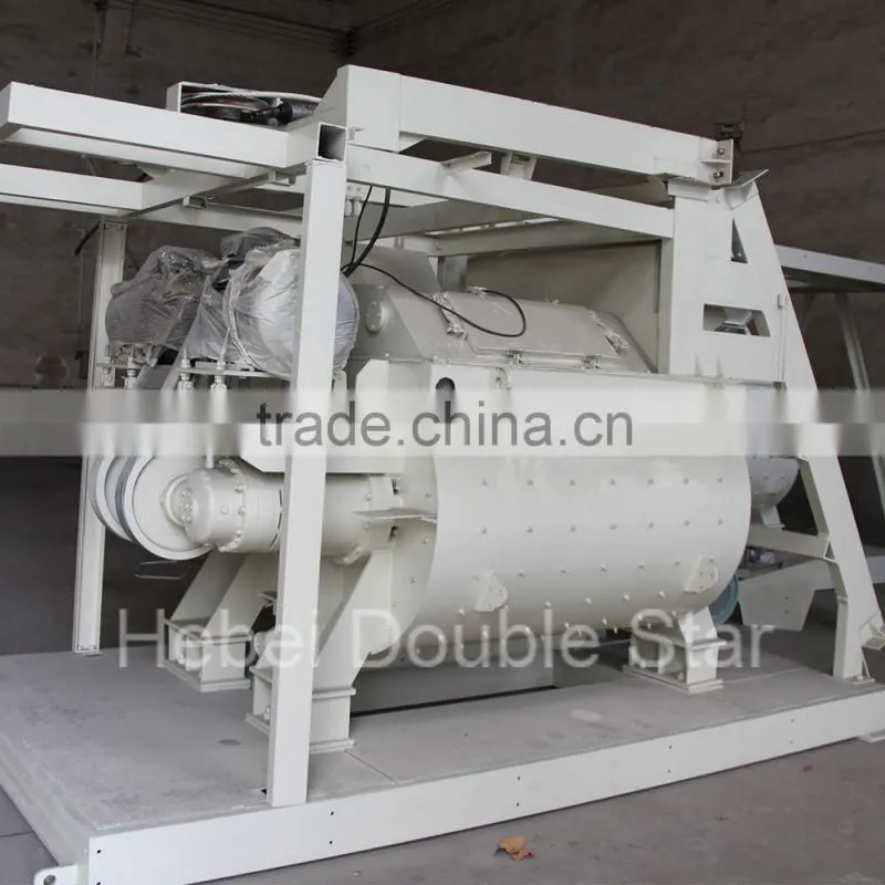 Popular Compulsory Twin Shaft JS2000 concrete mixer price India