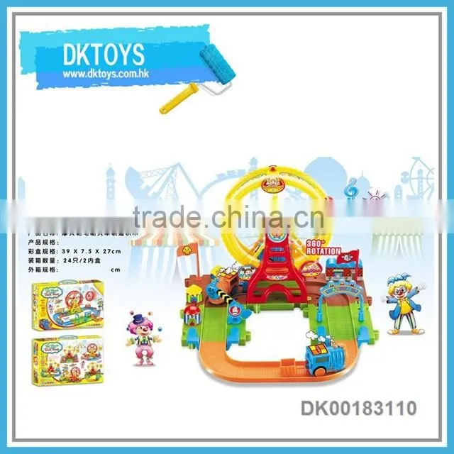 Building block train b/o ferris wheel train