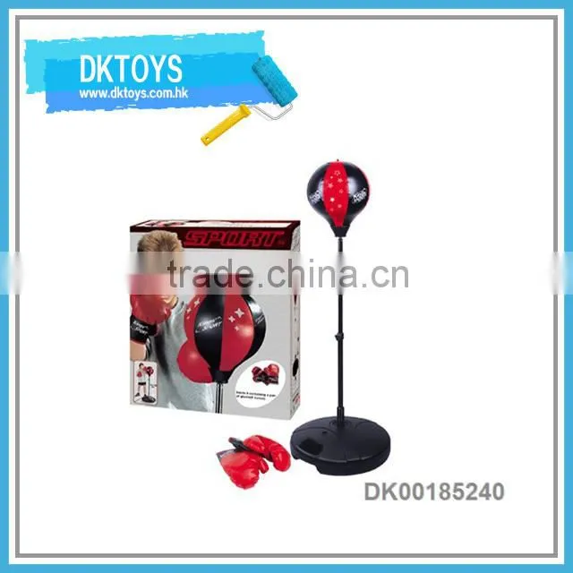 Children Indoor Play PU Material Sport Toy Boxing Set With Pedal