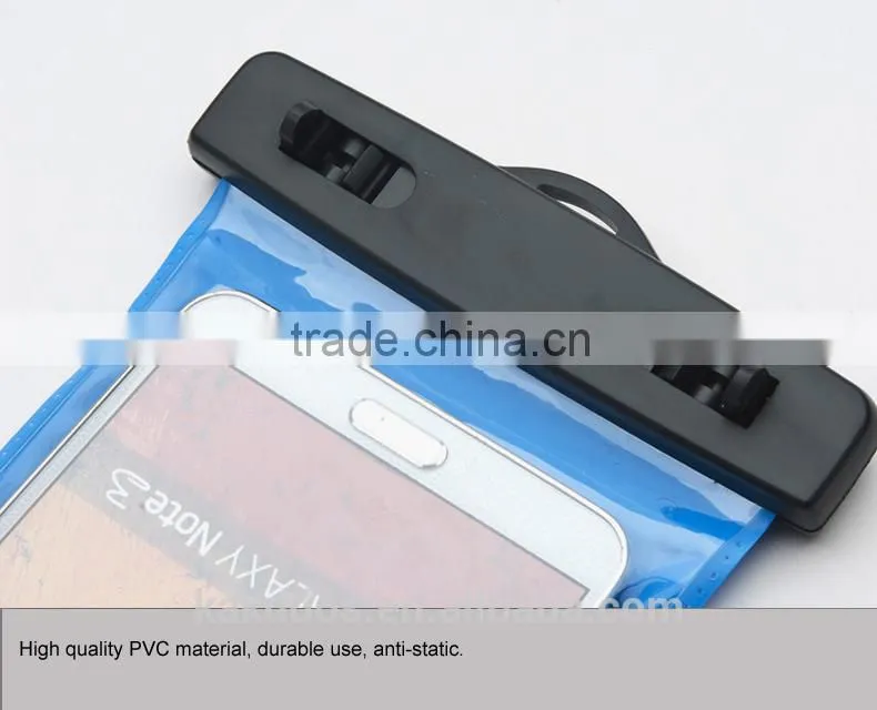 Factory Hot Sell Swim Diving PVC Phone ipx8 Waterproof Case
