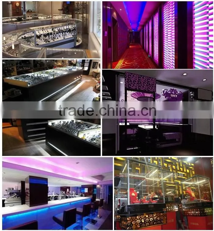 12V 5050 full color led strip light with 20pixels per meter 3leds cuttable