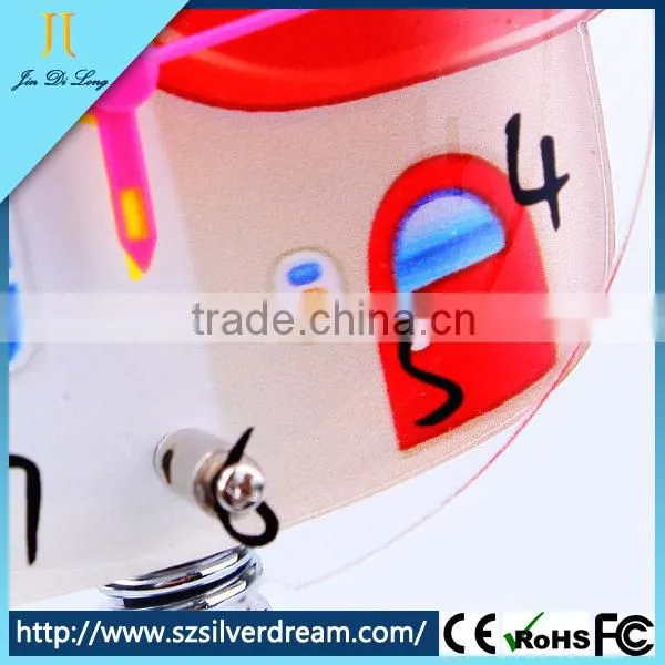 Cartoon Quartz House Table Desk Clock