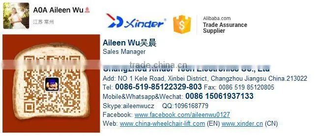 X-801-1 Wheelchair tie down restraint system for the disabled