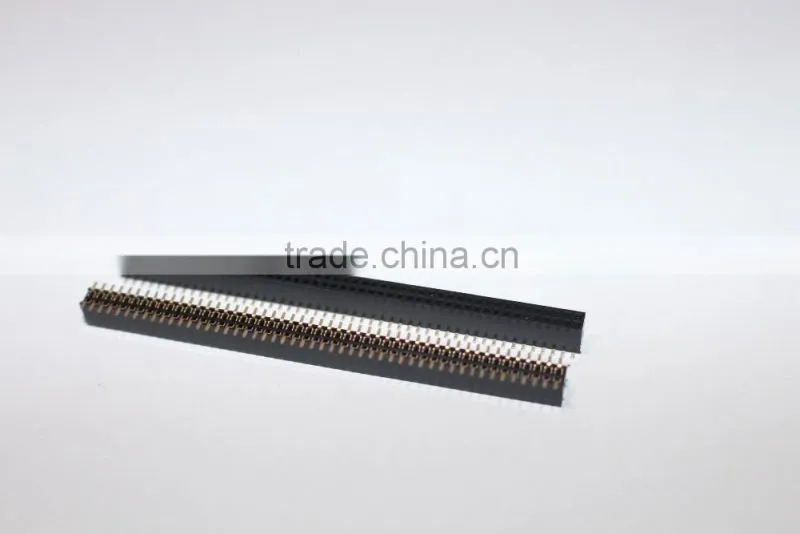1.27mm double row smt Female header 40 pin