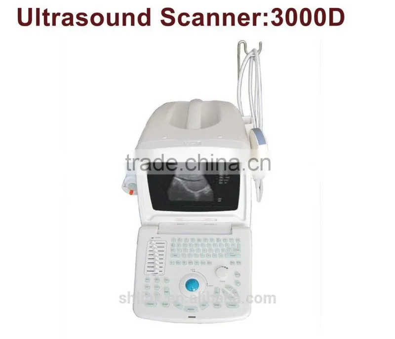 3000D Hospital Portable Digital Ultrasonic Scanner Diagnostic System