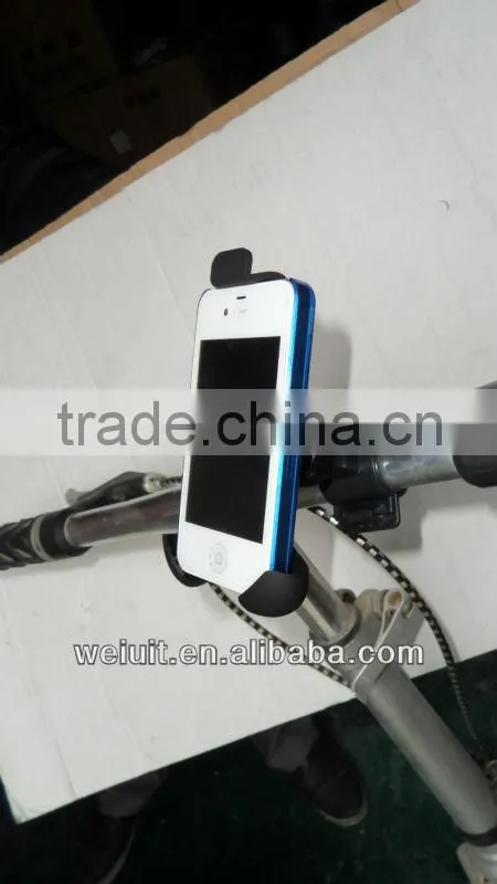 portable flexible iphone/ipad/other mobile phones stand support holder for bike mount