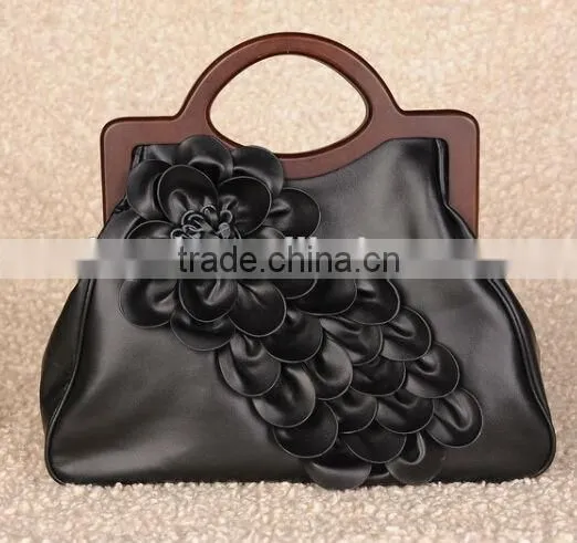 2014 vintage style PU women handbags fashion shoulder bag