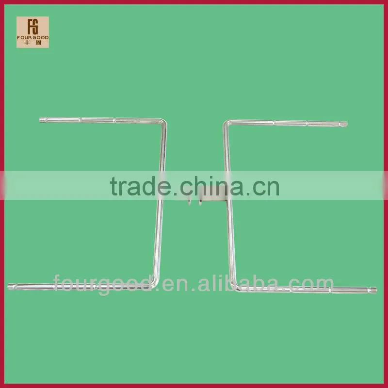 display garment hanging rails