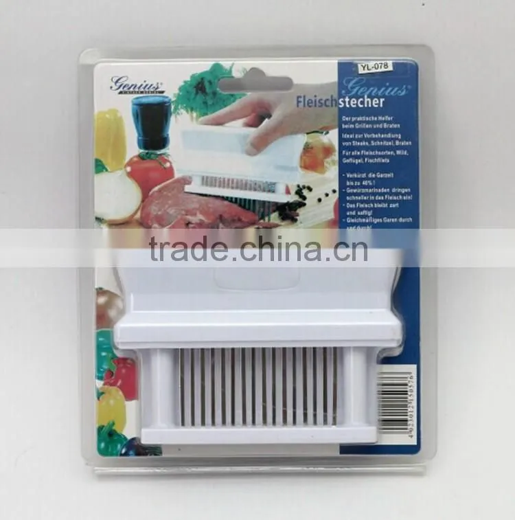 Professional Stainless steel meat tenderizer 16 needles