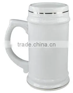 2015 hot selling cheap Sublimation 22oz glass beer mug