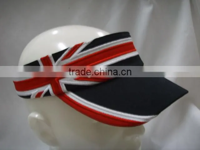 fashion high quality sports custom cheap cotton sun visor