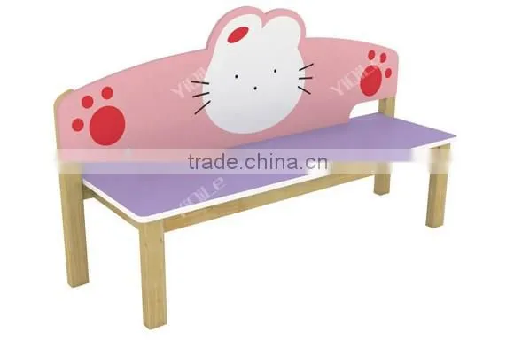 Wholesale eco-friendly pine material children wooden chair for sale