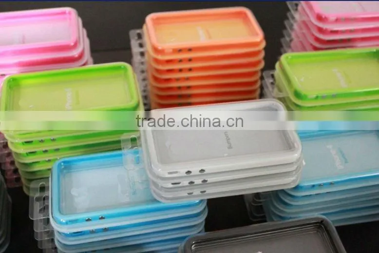 Pretty and colorful bumper case for iphone 4 4S