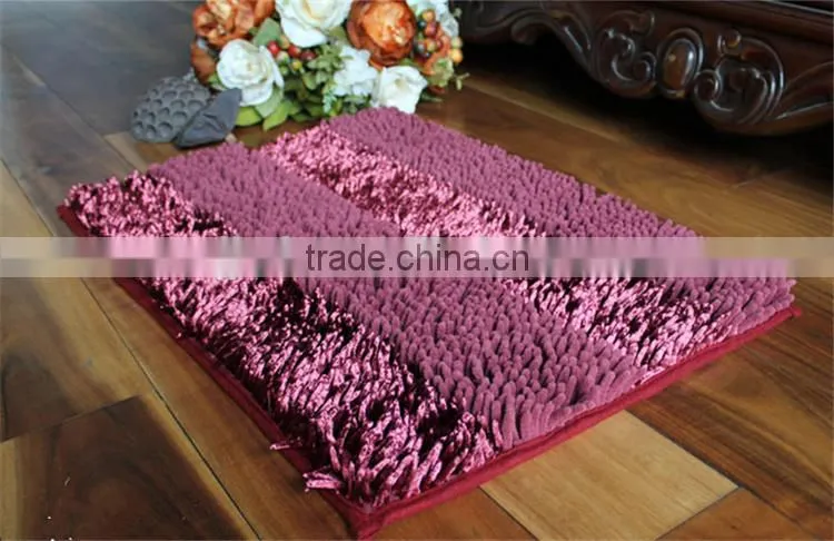 tufted chenille noodle mat floor mat
