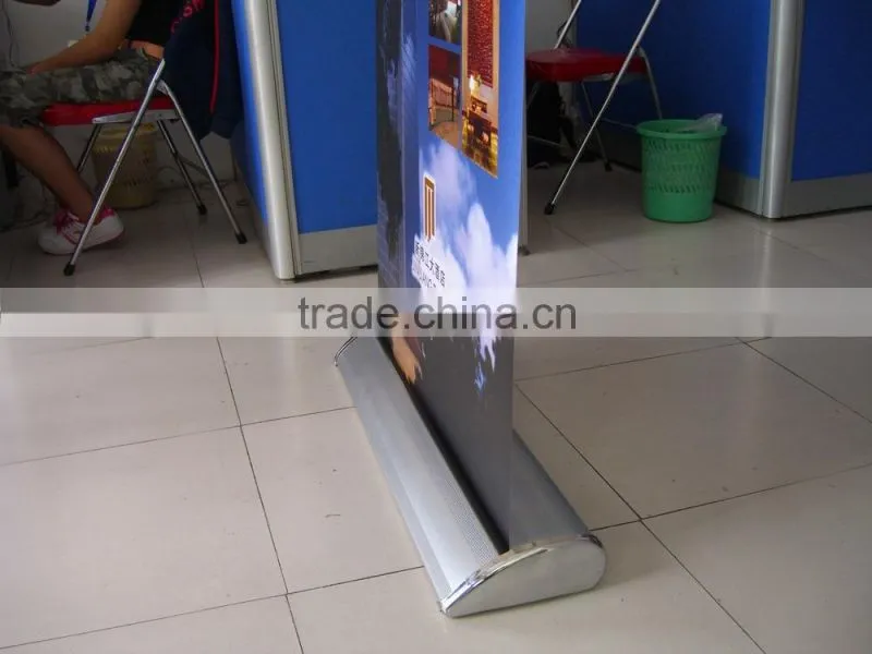 single side printing roll up banner water base outdoor banner stand