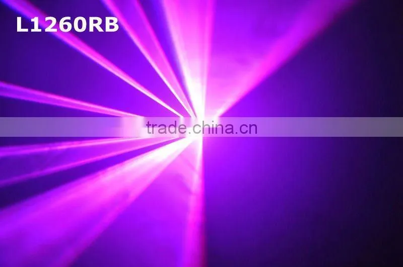 (L1260RB) 600mW Rose Laser Projector