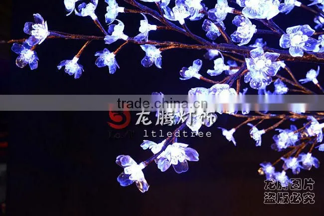 IP65 Remote control RGB cherry blossom decorative led tree