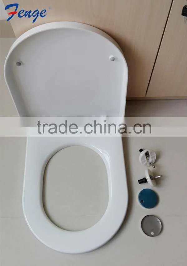 Fenge Urea Toilet Seat with soft close mechanism on both lid and seat