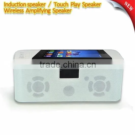 professional portable mobile cell phone touch induction speakers