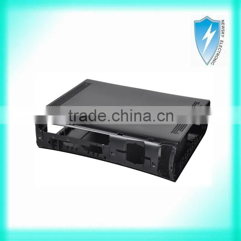 Black Body Skins Full Housing Shell Case For PS3 Fat/Phat 40GB/60GB/80GB