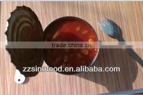 Tins Packing Canned White Kidney Beans Canned Food