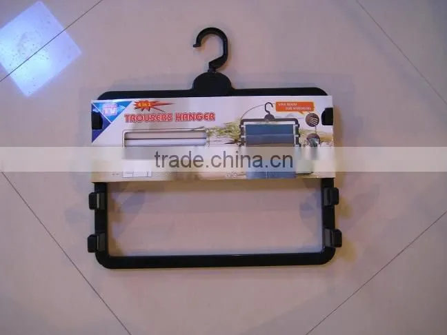Trouses Hanger/Plastic Hanger/Pats Hanger/Folding Hanger