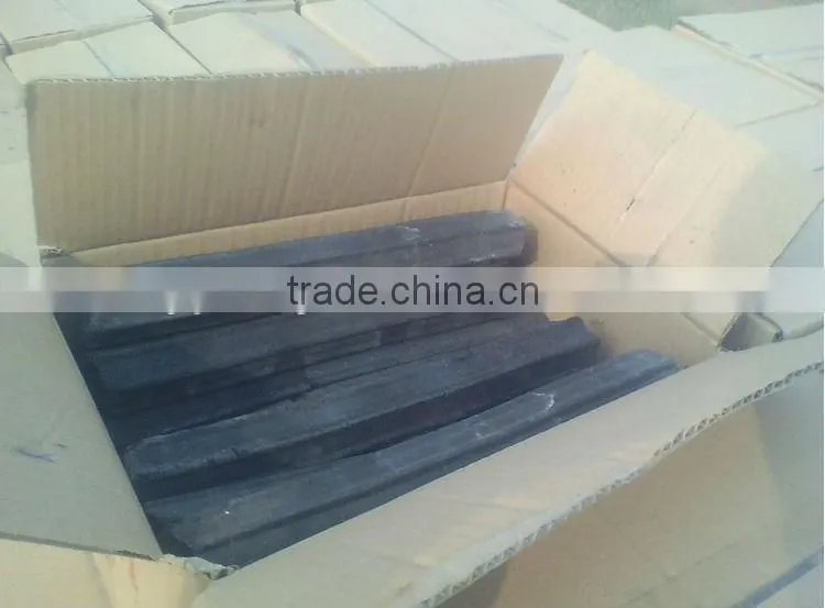 Hongye supply Manufacture supply BBQ charcoal/high temperature machine-made charcoal