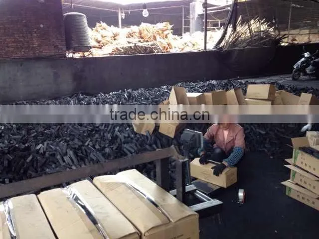 bamboo BBQ charcoal