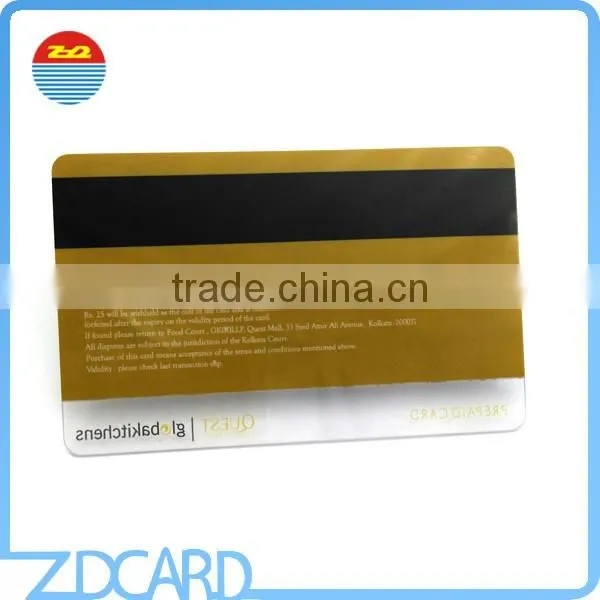 Credit Size PVC Smart Card With Magnetic Stripe