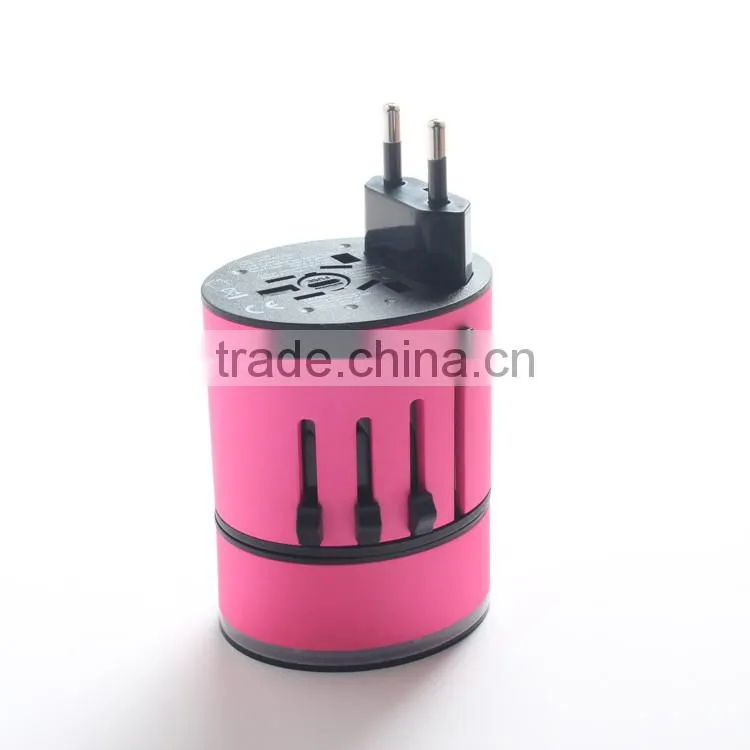 Dual USB Ports Travel Adapter With LED Indicator Light