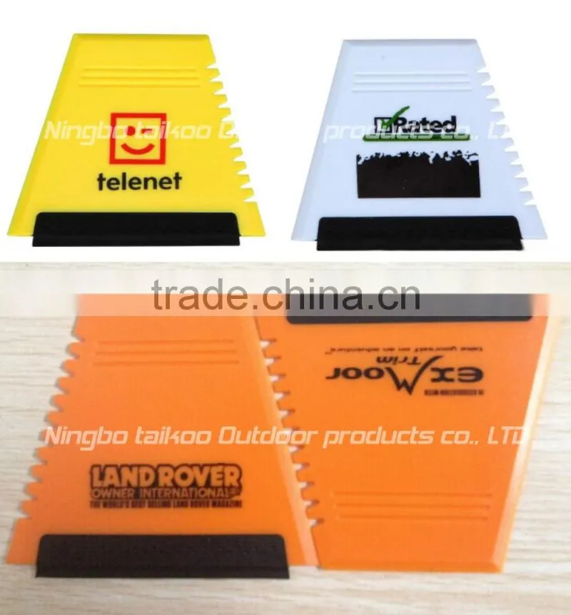 Various T shape promotional ice scraper