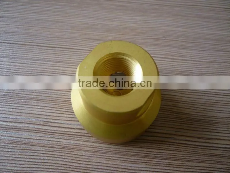 Brass female four-way pex pipe fitting ,brass square connector