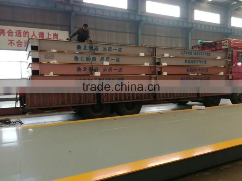 Truck scale weighbridge