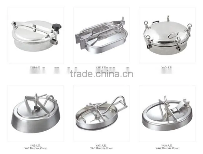 manhole for milk tank