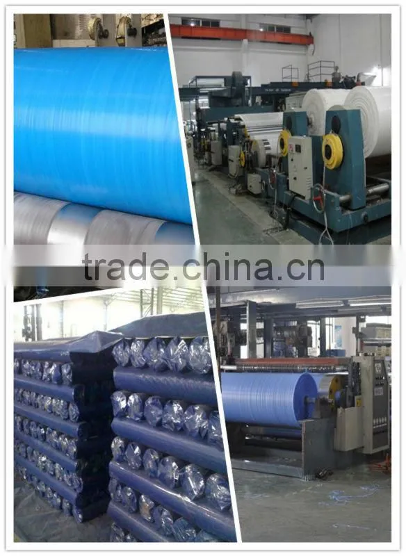 Cheap price blue tarp material PE Tarpaulin roll