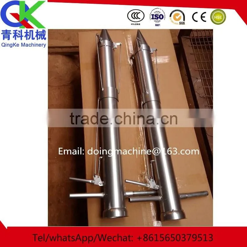 Three open mouth garlic pumpkin seeding machine
