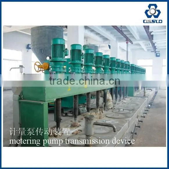 Two steps line psf fiber production line