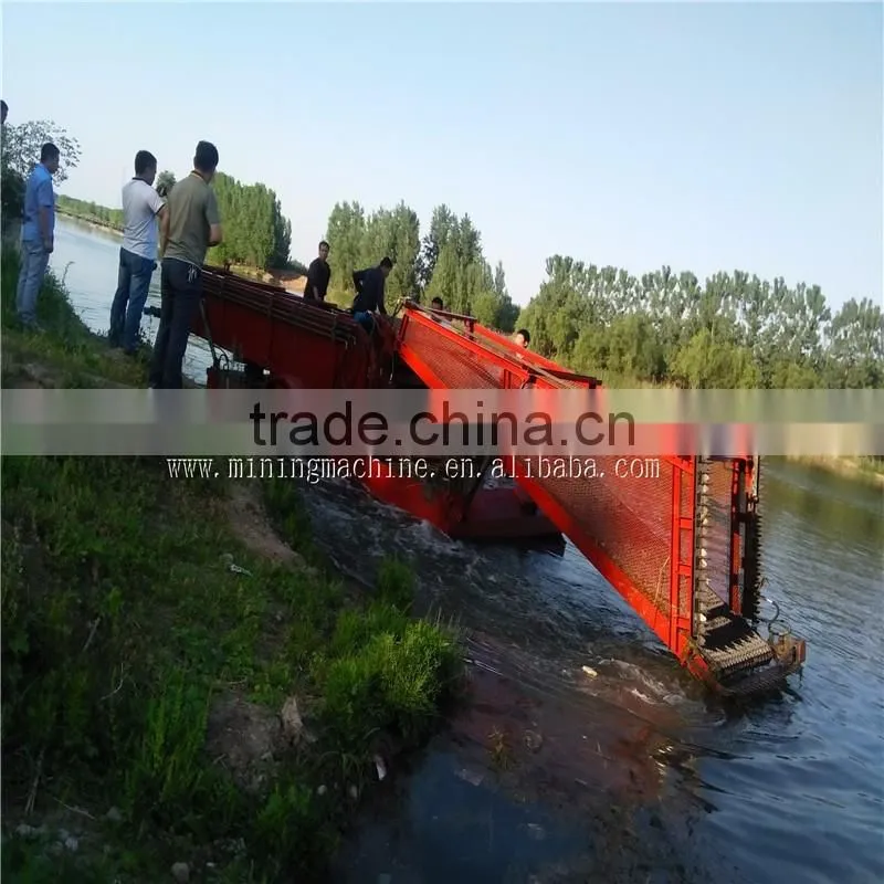 Full Automatic Aquatic Weed Harvester In China