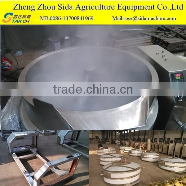 gas type automatic cassava fryer